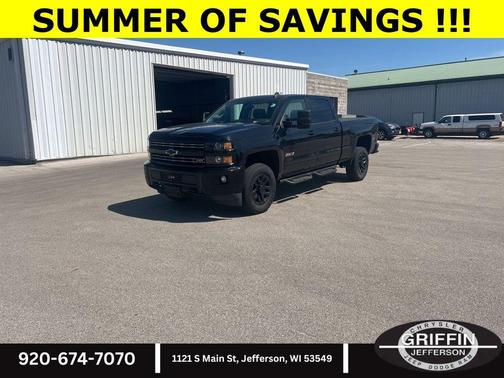 Black 2016 Chevrolet Silverado 2500 LT