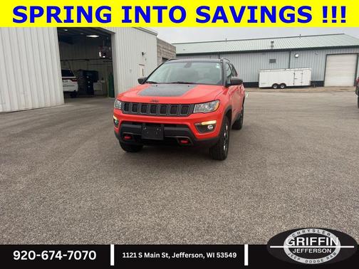 Spitfire Orange Clearcoat 2018 Jeep Compass Trailhawk
