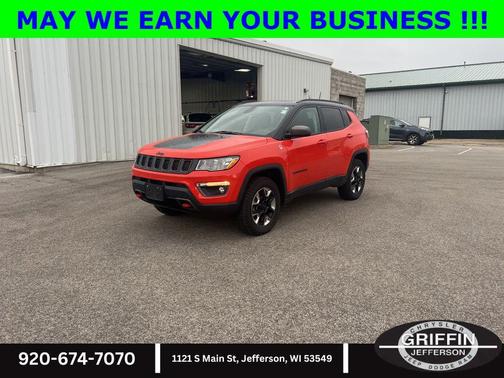 Spitfire Orange Clearcoat 2018 Jeep Compass Trailhawk