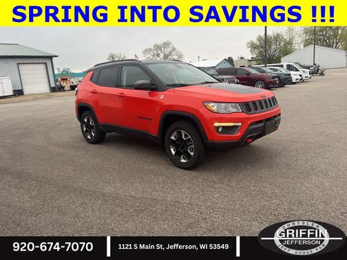 Spitfire Orange Clearcoat 2018 Jeep Compass Trailhawk