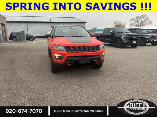 Spitfire Orange Clearcoat 2018 Jeep Compass Trailhawk