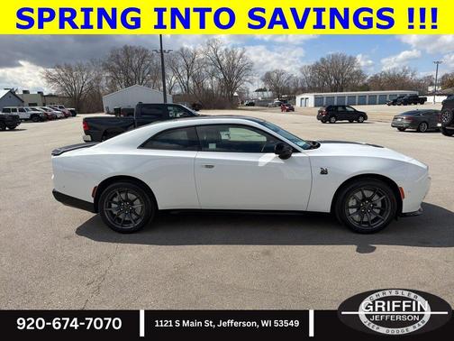 White Knuckle 2026 Dodge Charger R/T Scat Pack