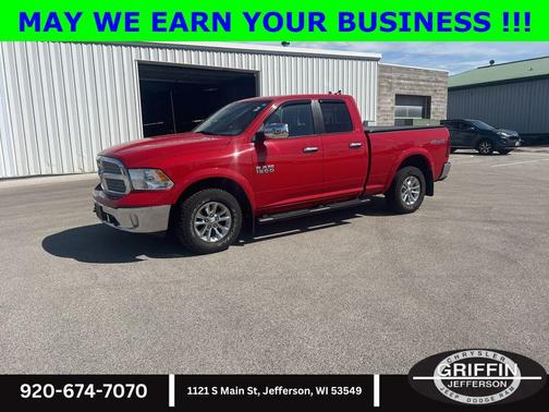 Case IH Red 2018 RAM 1500 ST