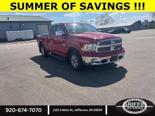 Case IH Red 2018 RAM 1500 ST