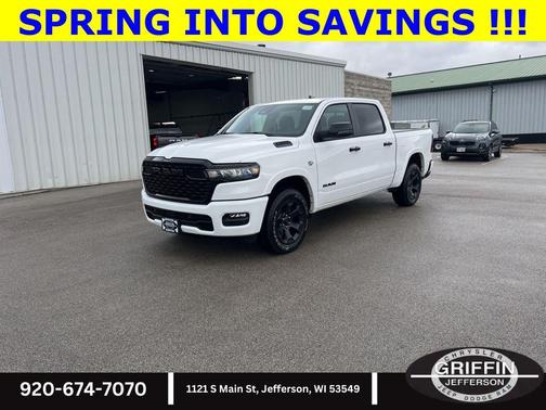 Bright White Clearcoat 2026 RAM 1500 Big Horn/Lone Star