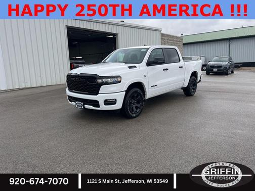 Bright White Clearcoat 2026 RAM 1500 Big Horn/Lone Star