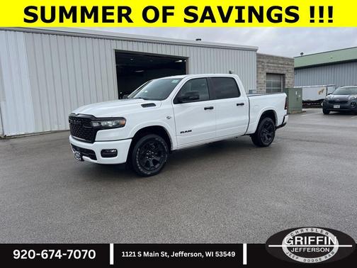 Bright White Clearcoat 2026 RAM 1500 Big Horn/Lone Star