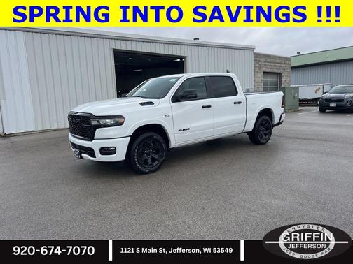 Bright White Clearcoat 2026 RAM 1500 Big Horn/Lone Star