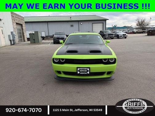 Sublime Metallic Clearcoat 2023 Dodge Challenger SRT Hellcat