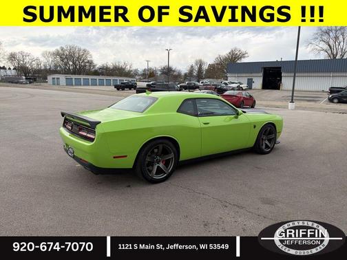 Sublime Metallic Clearcoat 2023 Dodge Challenger SRT Hellcat