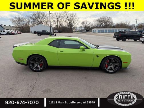 Sublime Metallic Clearcoat 2023 Dodge Challenger SRT Hellcat