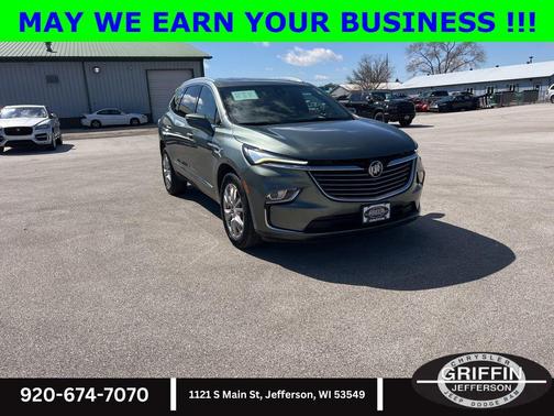 Sage Metallic 2022 Buick Enclave AWD Premium