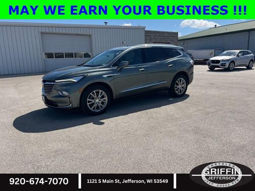 Sage Metallic 2022 Buick Enclave AWD Premium