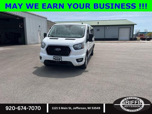 OXFORD WHITE 2024 Ford Transit-350 XLT