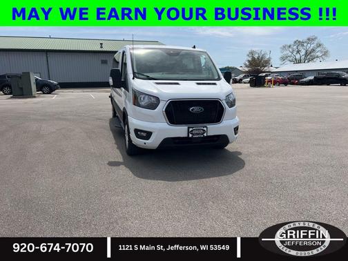 OXFORD WHITE 2024 Ford Transit-350 XLT