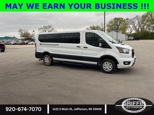 OXFORD WHITE 2024 Ford Transit-350 XLT
