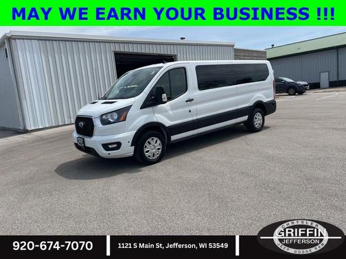 OXFORD WHITE 2024 Ford Transit-350 XLT