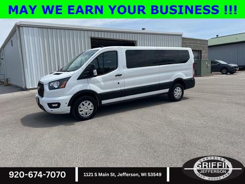 OXFORD WHITE 2024 Ford Transit-350 XLT
