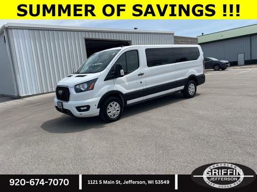 OXFORD WHITE 2024 Ford Transit-350 XLT