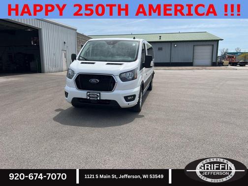 OXFORD WHITE 2024 Ford Transit-350 XLT