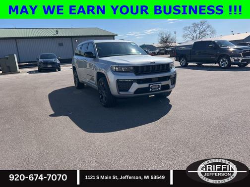 Silver Zynith 2026 Jeep Grand Cherokee L Limited