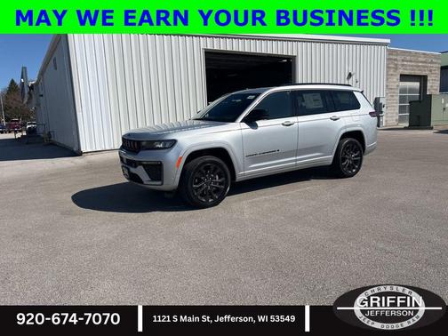 Silver Zynith 2026 Jeep Grand Cherokee L Limited