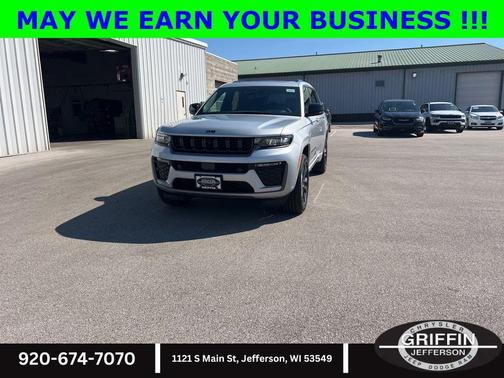 Silver Zynith 2026 Jeep Grand Cherokee L Limited