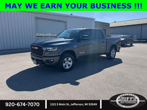 Granite Crystal Metallic Clearcoat 2026 RAM 1500 Big Horn/Lone Star