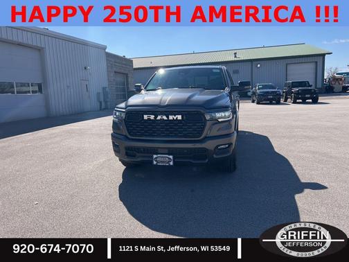 Granite Crystal Metallic Clearcoat 2026 RAM 1500 Big Horn/Lone Star