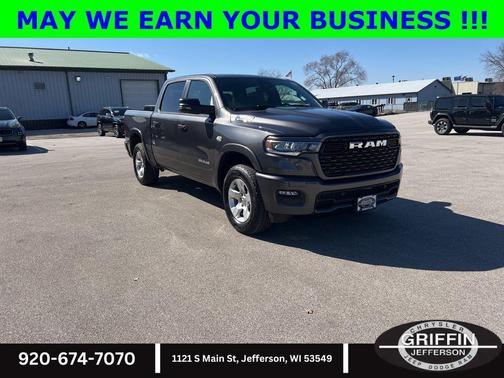 Granite Crystal Metallic Clearcoat 2026 RAM 1500 Big Horn/Lone Star