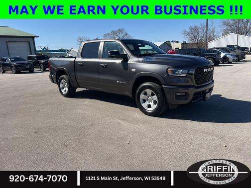 Granite Crystal Metallic Clearcoat 2026 RAM 1500 Big Horn/Lone Star