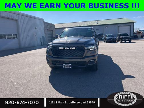 Granite Crystal Metallic Clearcoat 2026 RAM 1500 Big Horn/Lone Star