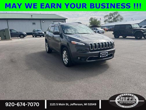 Granite Crystal Metallic Clearcoat 2015 Jeep Cherokee Limited