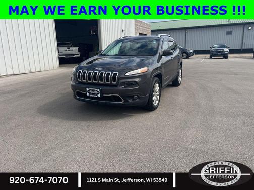Granite Crystal Metallic Clearcoat 2015 Jeep Cherokee Limited