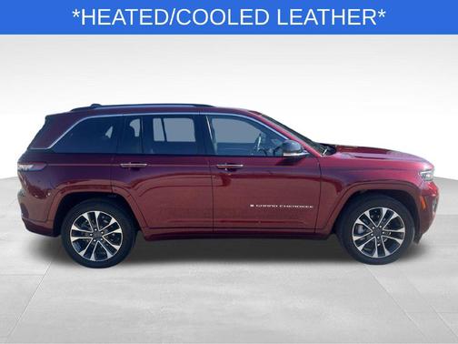 Velvet Red Pearlcoat 2023 Jeep Grand Cherokee Overland