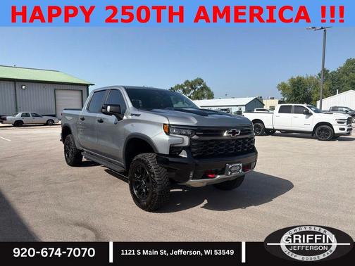 Sterling Gray Metallic 2024 Chevrolet Silverado 1500 ZR2