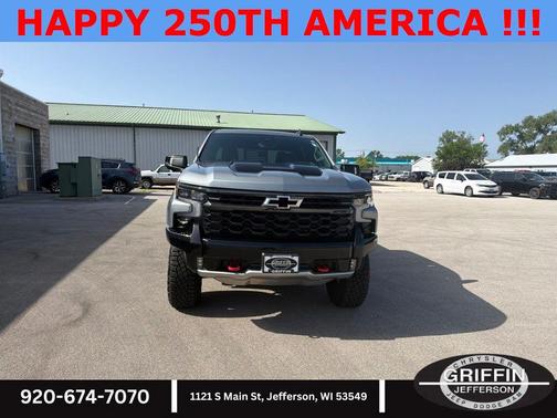 Sterling Gray Metallic 2024 Chevrolet Silverado 1500 ZR2