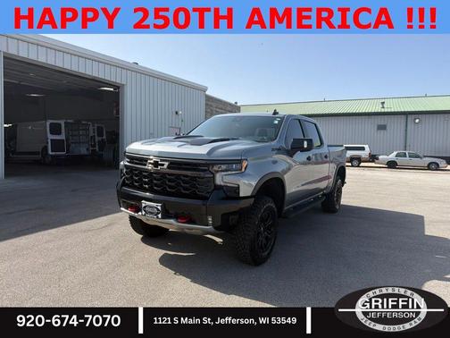 Sterling Gray Metallic 2024 Chevrolet Silverado 1500 ZR2