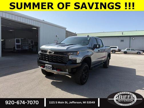Sterling Gray Metallic 2024 Chevrolet Silverado 1500 ZR2
