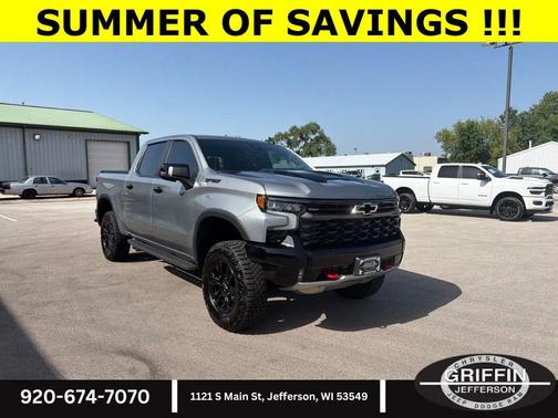 Sterling Gray Metallic 2024 Chevrolet Silverado 1500 ZR2