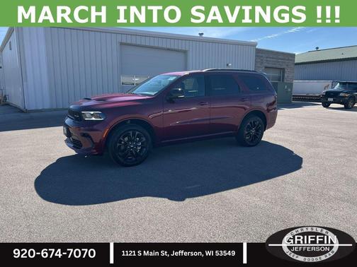 Octane Red Pearlcoat 2026 Dodge Durango GT Plus