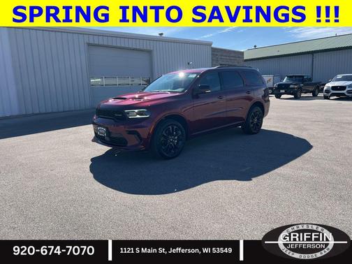 Octane Red Pearlcoat 2026 Dodge Durango GT Plus