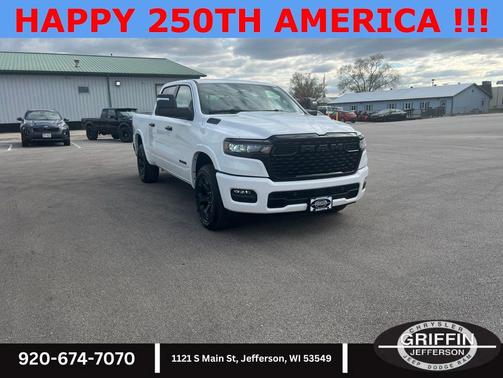 Bright White Clearcoat 2026 RAM 1500 Big Horn/Lone Star