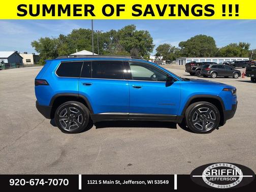 Hydro Blue Pearlcoat 2026 Jeep Cherokee Limited