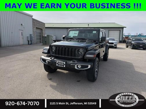 Black Clearcoat 2026 Jeep Gladiator Sport S