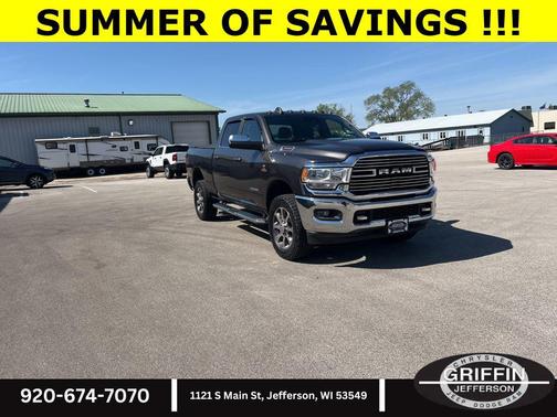 Granite Crystal Metallic Clearcoat 2022 RAM 2500 Big Horn Crew Cab 4x4 6'4' Box