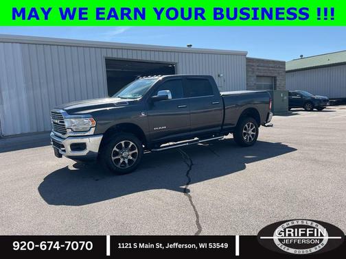 Granite Crystal Metallic Clearcoat 2022 RAM 2500 Big Horn Crew Cab 4x4 6'4' Box
