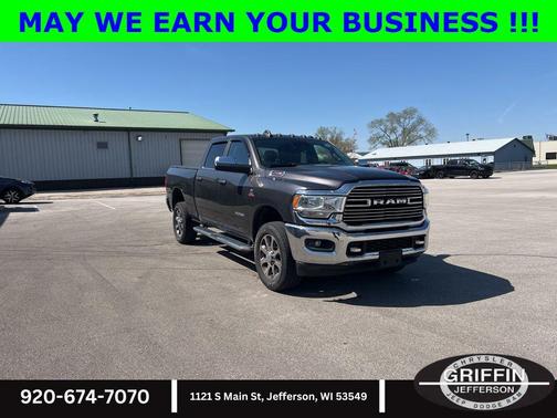 Granite Crystal Metallic Clearcoat 2022 RAM 2500 Big Horn Crew Cab 4x4 6'4' Box