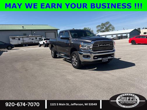 Granite Crystal Metallic Clearcoat 2022 RAM 2500 Big Horn Crew Cab 4x4 6'4' Box