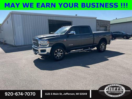 Granite Crystal Metallic Clearcoat 2022 RAM 2500 Big Horn Crew Cab 4x4 6'4' Box